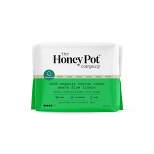 The Honey Pot Company Herbal Heavy Flow Pantiliners with Wings, Organic Cotton Cover - 16ct