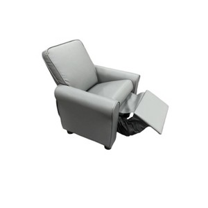 Olive & Opie Jordan Vegan Leather Kids' Recliner - Mink - 1 of 4