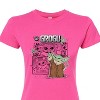 Women's - Star Wars - The Mandalorian Grogu Panels Fitted Graphic T-Shirt - 2 of 3