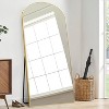 Muselady 70 Height X 31.5 Width Oversize Arch-crowned Top Dressing Full  Length Mirrors/leaning Floor Mirrors With Stand-the Pop Home : Target