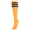CTM Women's Julietta Fashion Knee-High Striped Socks (1 Pair) - 4 of 4