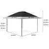 GustoWave Outdoor 13x13Ft Pop Up Gazebos Canopy Tent for Parties, Camping - 2 of 4