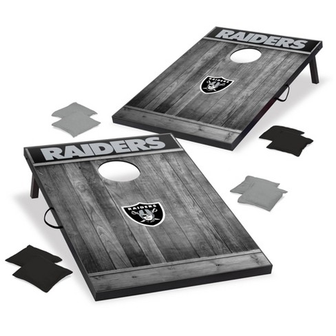 Wild Sports Las Vegas Raiders 2x3 Tailgate Toss NFL Outdoor Wood Composite  Corn Hole in the Party Games department at