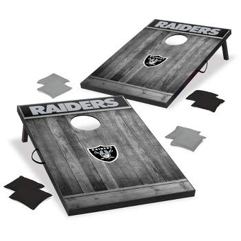 NFL Las Vegas Raiders 2'x3' Cornhole Board - Gray