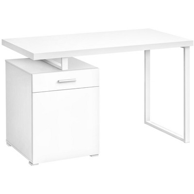 NicBex Computer Desk with Storage Drawers for Home Office Modern Workstation Right Setup, Ergonomic Design