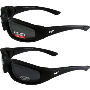 2 Pairs of MotoFrames Payback Safety Motorcycle Glasses - 1 of 2