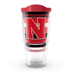 NCAA Nebraska Cornhuskers 24oz Hype Stripes Classic Tumbler - 1 of 4