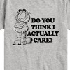 Boys' - Garfield - Do You Think I Actually Care Short Sleeve Graphic T-Shirt - image 2 of 4