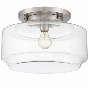 Craftmade Lighting Peri 1 - Light Flush Mount in  Brushed Polished Nickel - 1 of 3