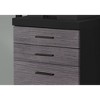 NicBex File Cabinet with Wheels,17.75 inch Wide Vertical Filing Cabinets with 3 Drawers,Office Cabinet for Home, Office,Brown/White/Gray/Black - 4 of 4