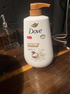 Dove Beauty Pampering Body Wash Pump - Shea Butter & Vanilla - 30.6 Fl ...