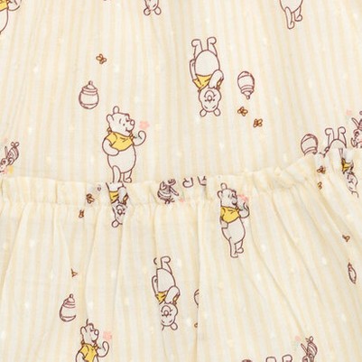 pale yellow, winnie the pooh