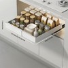 White Pull Out Cabinet Organizer Expandable Kitchen Drawers Heavy Duty Slide Out Storage Drawer for Cupboard Under Sink Cabinet Storage Shelf for Kit - 3 of 4
