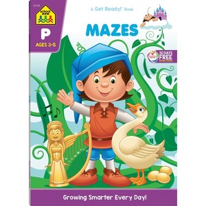 School Zone Mazes Workbook - (Paperback) - 1 of 4