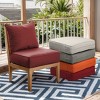 Gymojoy 24x24x6" Outdoor Cushion Patio Chair Furniture Cushion 28D High Density Sponge Cushion with Removable Cover Cushion Replacement - 3 of 4