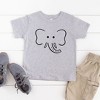 The Juniper Shop Elephant Toddler Short Sleeve Tee - 2 of 2