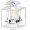Craftmade Lighting Cubic 4 - Light Semi-Flush Mount in  Chrome - 3 of 3