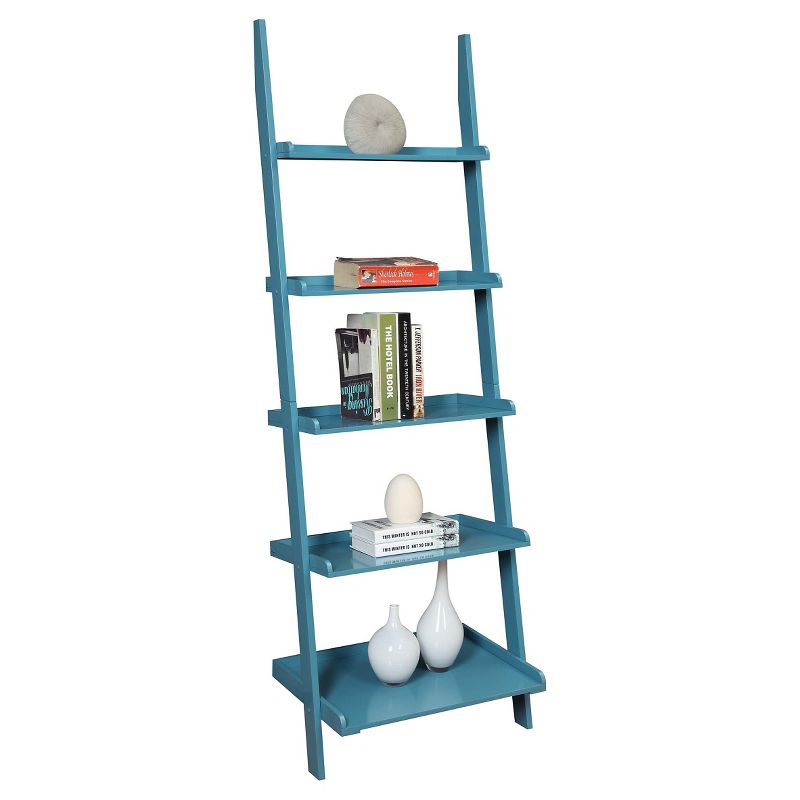 72.25" French Country Bookshelf Ladder - Breighton Home, 3 of 9