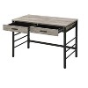 NicBex Home Office Desks 42" Desk with Storage Office Home Desks Writing Table with 2 Drawers and USB Ports for Study, Oak - 4 of 4