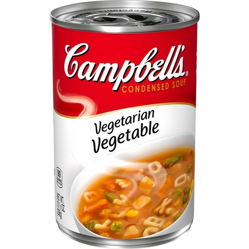 Campbell's Condensed Vegetarian Vegetable Soup 10.5oz : Target