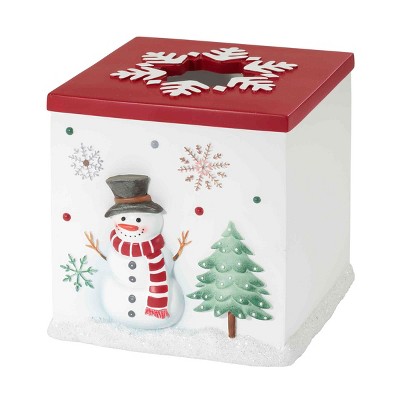 Avanti Linens Winter Snowman Tissue Cover