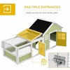 LOVMOR Outdoor Rabbit Cage or Guinea Pig Cage with Asphalt Roof - 4 of 4