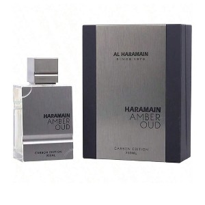 Al Haramain Amber Oud By Al Haramain Unisex Guaiac Wood, Cedar, Amber, Musk, Resin Eau De Parfum Spray 6.7 Oz (Carbon Edition) - 1 of 1