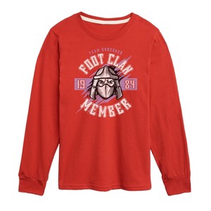 Boys' - Teenage Mutant Ninja Turtles - Foot Clan Member Long Sleeve Graphic T-Shirt - 1 of 4