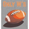 Only W's American Football Adult Crew Neck Short Sleeve Tee - 2 of 2