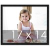 PosterPalooza | Simple Black Picture Frame - UV Acrylic, Backing Board, Hanging Hardware Included - 2 of 4