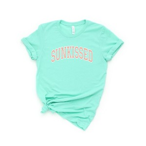 Simply Sage Market Women's Distressed Sunkissed Short Sleeve Graphic Tee - 1 of 2