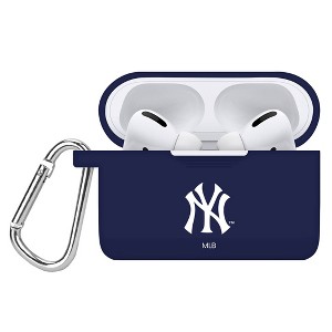 MLB New York Yankees Apple AirPods Pro Compatible Silicone Battery Case Cover - Blue - 1 of 2