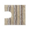 Home Weavers Glamour Collection 100% Polyester Microfiber Bathroom Rug, Non Slip Bath Mat Water Absorbent Soft Microfiber Shaggy Mat Machine Washable - 2 of 4