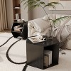 NicBex 2-Piece Hexagonal Coffee Table with Storage,Burmese Sumac End Table,Center Table for Living Room - 4 of 4