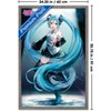 Trends International Hatsune Miku - Moonlight Elegance Framed Wall Poster Prints - 3 of 4