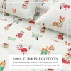 100% Cotton Christmas Flannel Sheet Set - Great Bay Home - 2 of 4