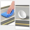 Unique Bargains Geometric Patterns Machine Washable Non-Slip Standing Kitchen Mats - 4 of 4