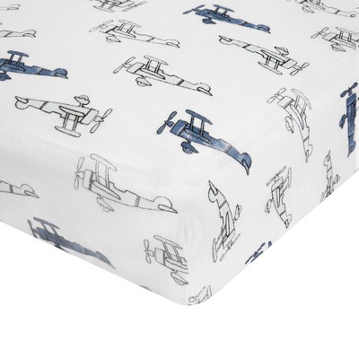 plane crib sheets