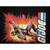 G.I. Joe Snake Eyes Retro Style Classic Black Tee - 2 of 3