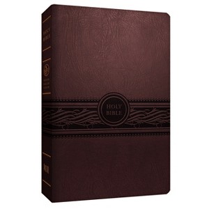 Personal Size Large Print Bible-Mev - by  Charisma House (Leather Bound) - 1 of 1