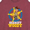 Women's - Disney - Sheriff Woody Graphic Racerback Tank - image 2 of 4