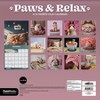 Trends International 2026 Lucia Heffernan Paws and Relax 12"x12" Wall Calendar - 4 of 4
