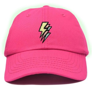 Dalix Lightning Embroidered Bolt Dad Hat Cotton Baseball Cap Adjustable Mens - 1 of 4