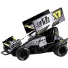 Winged Sprint Car #17 Cory Eliason "Devil Race Karts" Monte Motorsports (2025) 1/50 Diecast Model Car by ACME - 2 of 4