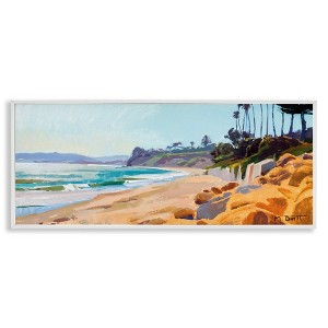 Stupell Industries Summer Beach Landscape Painting, 24" x 10" - 1 of 4