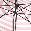 UV Resistant Iris Fashion Line 9Ft Auto Tilt Umbrella - PAT8004 - Safavieh - 3 of 3