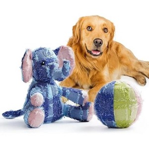 QuestaPack Squeaky Crinkle Plush Stuffed Puppys Toys for Medium and Large Breed - 1 of 4