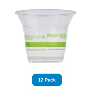 Responsible Products 5 oz Cold Cup Compostable Corn Plastic - Pack of 12 - 1 of 3