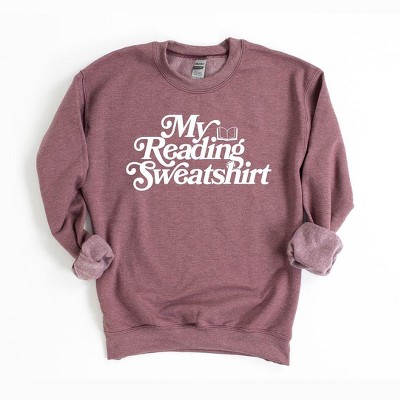 Simply Sage Market Women's Graphic Sweatshirt My Reading Sweatshirt