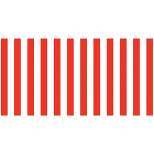Fadeless Bulletin Board Art Paper, Classic Stripes - Red & White, 48" x 50', 1 Roll